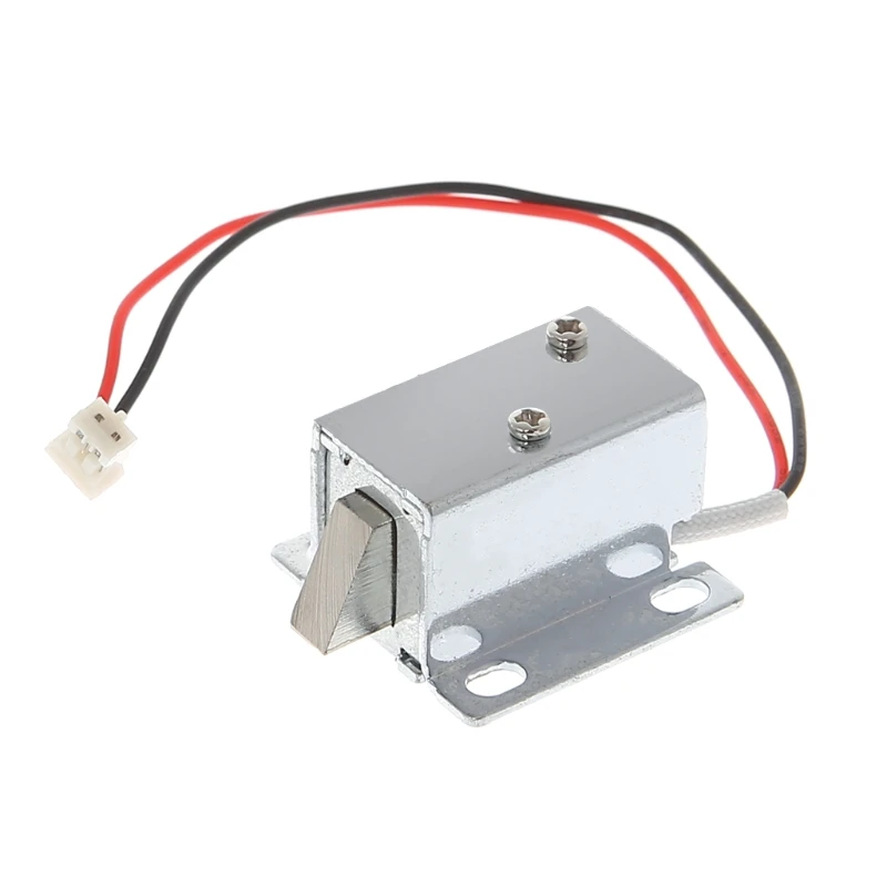 

Electronic Lock Catch Door Gate 12V 0.4A Release Assembly Solenoid Access