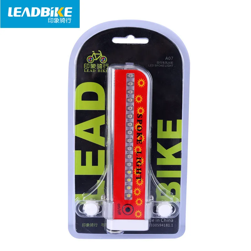 Leadbike 32 светодиодные велосипедные фары DIY программируемые ПК водонепроницаемые 30