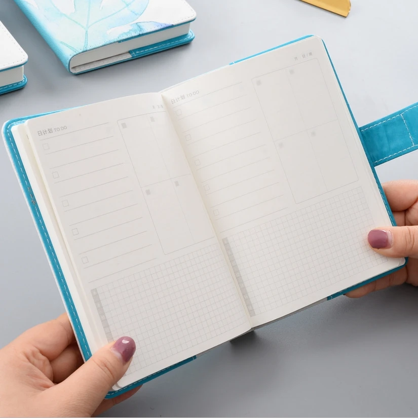 Милый ежедневник планировщик A6 блокноты BUJO без даты ежедневный календарь
