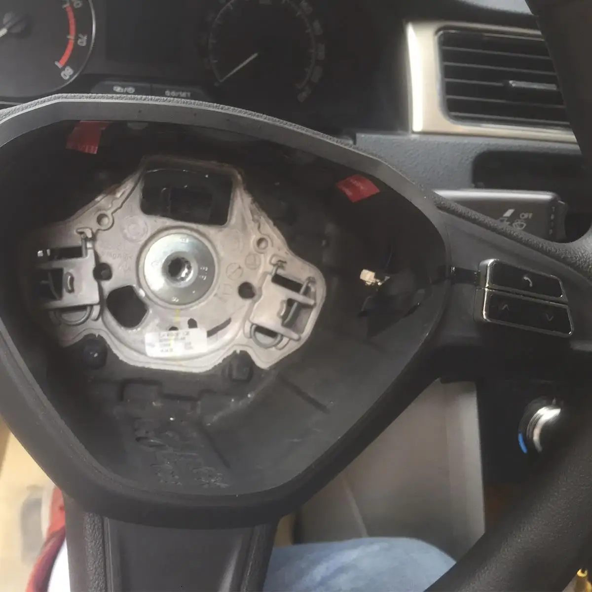 Многофункциональная кнопка рулевого колеса модификация универсальный квадратный контроль для Volkswagen S koda Octavia Rui Dajieda New Sa
