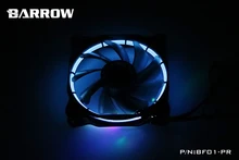 BARROW RGB Aura PWM Вентилятор Радиатора Компьютер компьютерный корпус вентилятора расход воды радиатор гидравлический подшипник немой для fx 120 мм BF01-PR