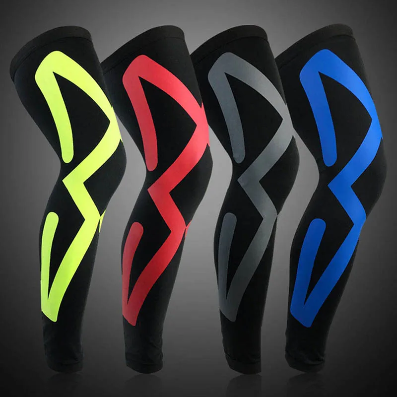 

Breathable Sports Protectors Compression Calf Sleeve Fitness Football Running Knee Supports Outdoor