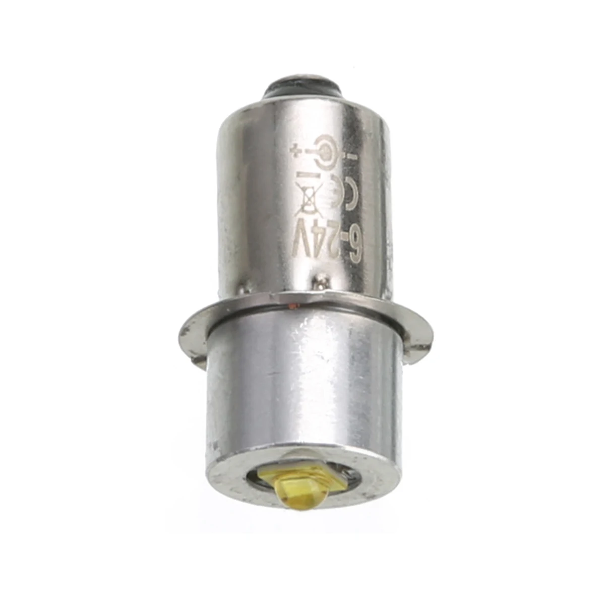 

Mayitr 5W P13.5S LED Bulb Torch Replacement Bulbs Flashlight Lantern Work Light 6-24V 23 x 9mm for Lighting Accessory