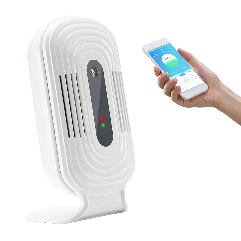 

Intelligent WIFI Home Smog Meter CO2 HCHO TVOC Air Quality Analysis Tester Detector Sensor Temperature Humidity Monitor