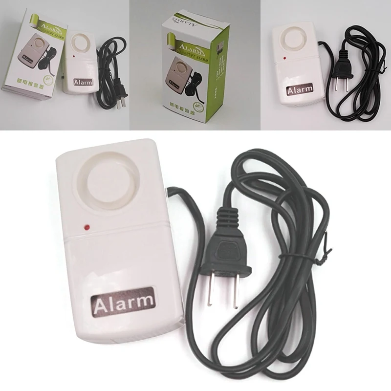 1 Pcs Security Safely Home Alarm Automatic Alarm 120 db Power Blackouts Electric Burglar Alarm 220v High Quality