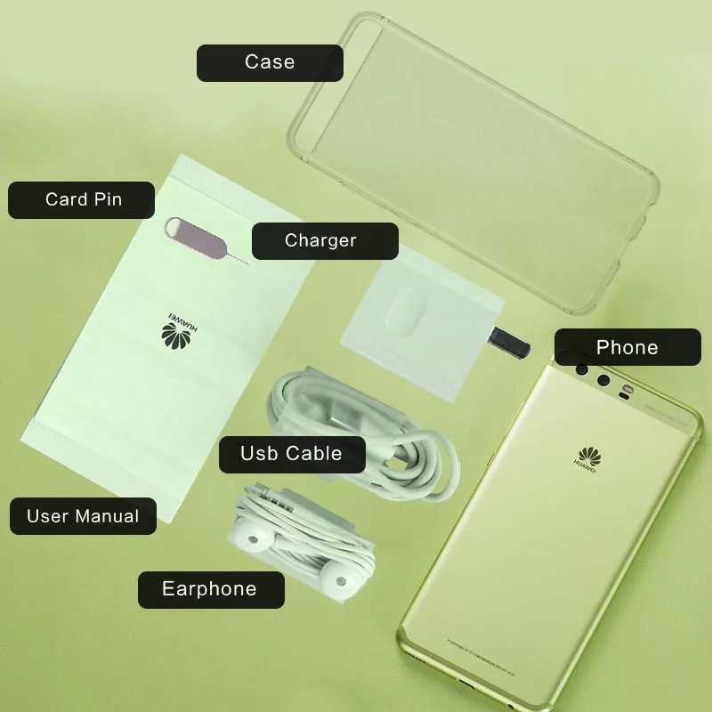 Huawei P10 Plus 4G LTE мобильный телефон Kirin 960 Octa Core 6 Гб ram 64 Гб/128 ГБ/256 rom Android 7 0 5 &quot2 K