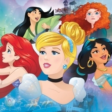Disney Princess - Gaze Poster Print (34 x 22)