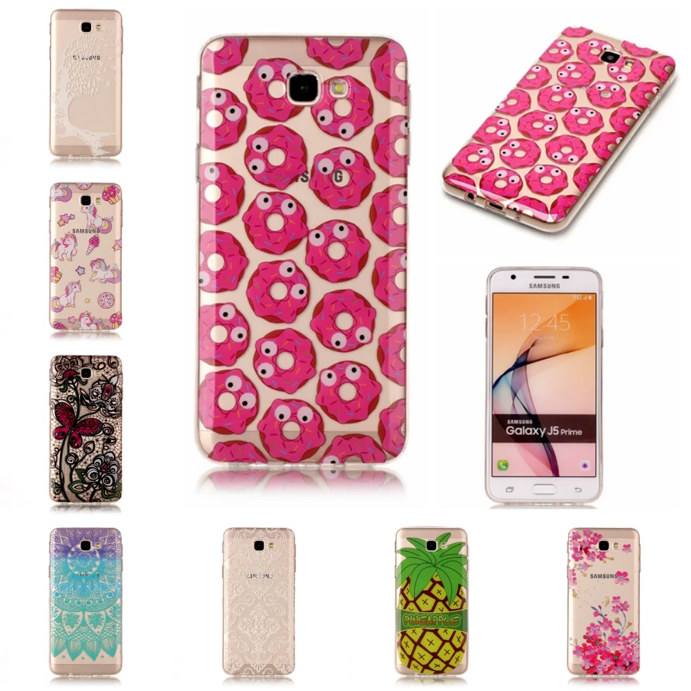 Чехол Etui для Samsug Samsun Galaxy J5 Prime Новый Лучший дешевый тонкий прозрачный мягкий чехол