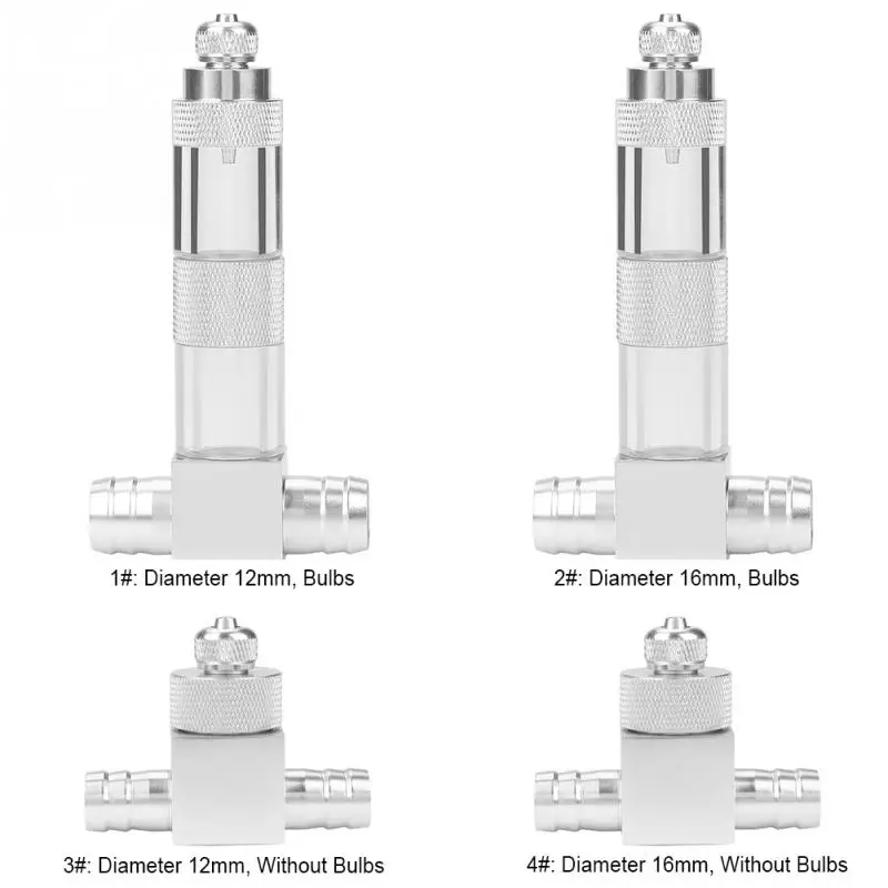 12/16 мм Нержавеющая сталь CO2 Диффузор Аквариум двуокиси углерода диффузор регулятор распылителя реактор покрытый кожухом генератор Набор исследовательский клиентский-1 шт