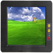 dual-core fanless 10.4 inch industrial panel PC touch screen mini all in one computer with remote control