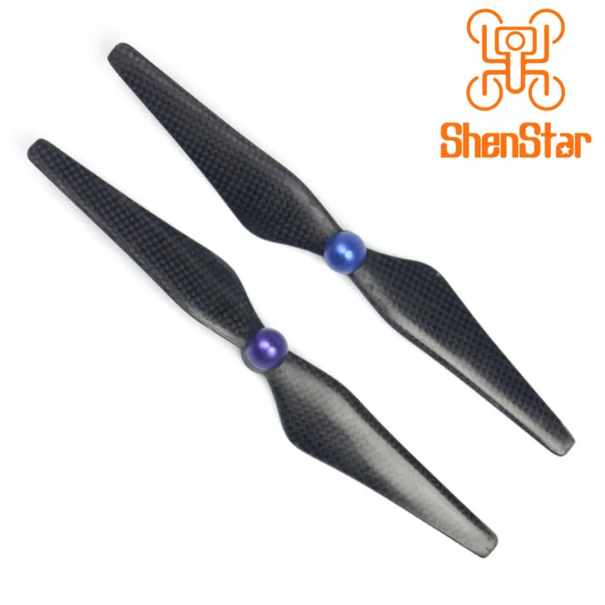 

9450 9inch CW CCW Propellers Carbon Fiber CF Props for DJI Phantom 2 2 Vision + Drone with Self-tightening Screw Nuts