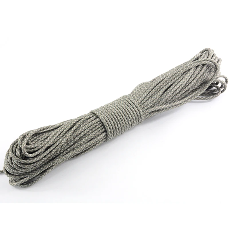

Wholesale 7 strand 4mm polyester paracord 550 Paracord Parachute Cord Lanyard Rope