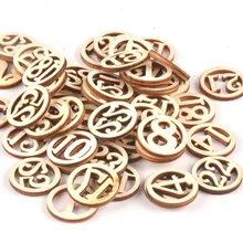 25 шт случайный смешанный 1-30 номер Деревянный DIY альбом для вырезок для рукоделия DIY для домашнего декора деревянные украшения Аксессуары Украшение m1780