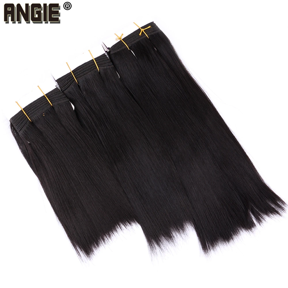 Angie Burgundy Synthetic Hair Weave 100 Gram/pcs 8-20 inch Short Straight bundle Hair Extensions dreadlocks hair Weaving