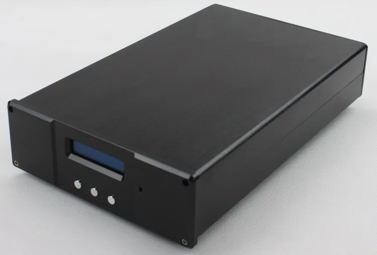 Black Aluminum Enclosure Amplifier Case / ES9018 DAC Chassis/ Audio Decoder BOX | Электроника