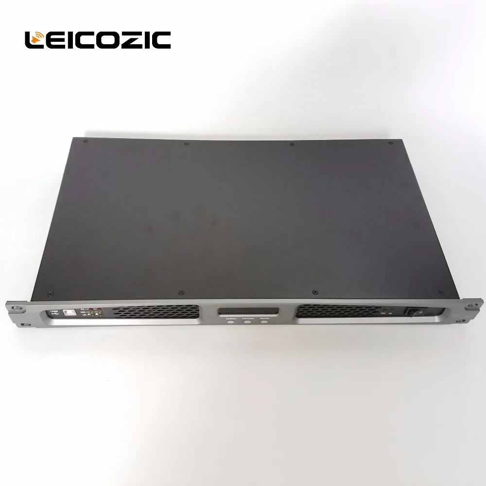 Leicosic 2x900 Вт усилитель 1U DJ профессиональный домашний аудио цифровой стерео 2