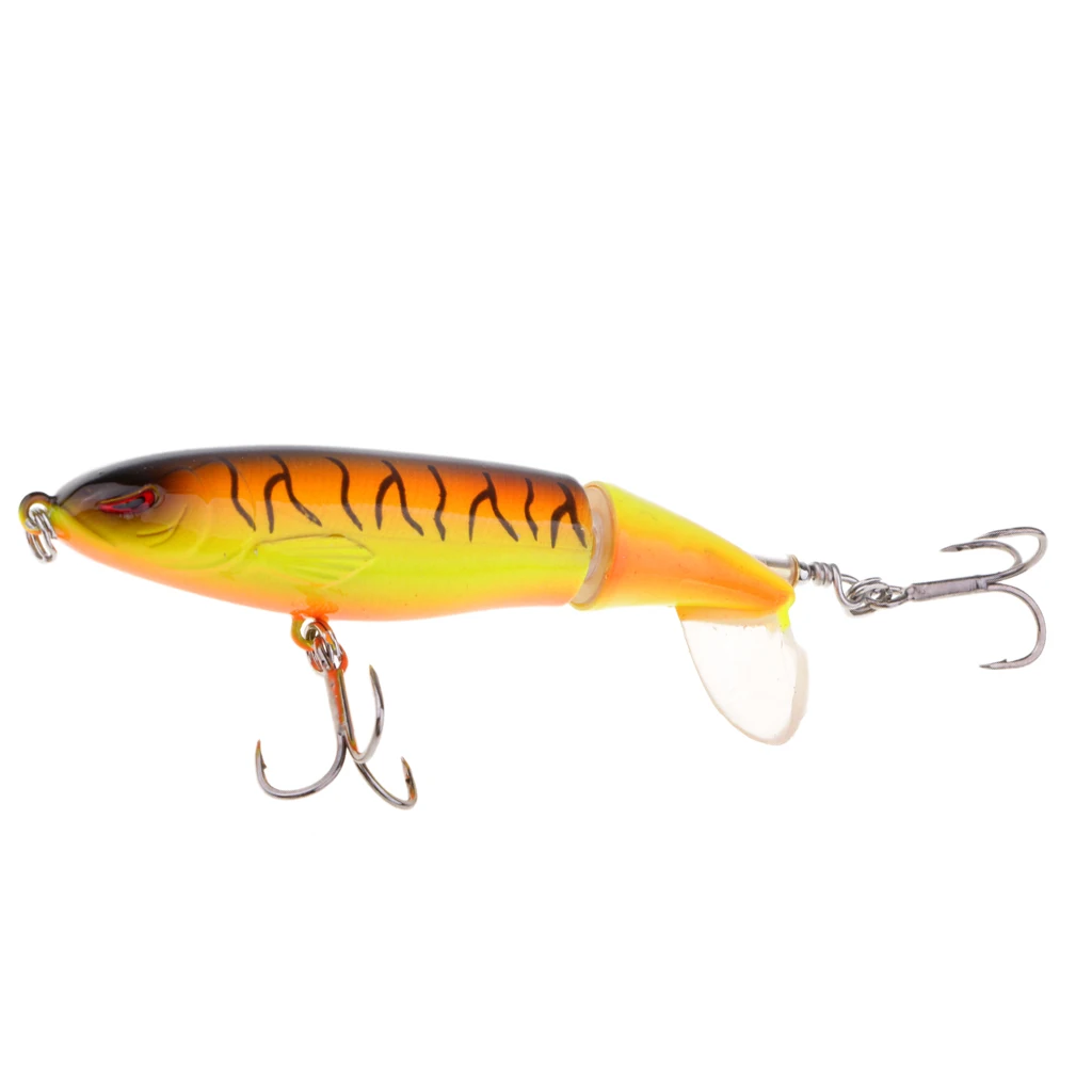 1Pcs 13g 100mm Topwater Fishing Lure Floating Lure Big Hard Bait Hooks Carp Bass Fake Fishing Lure 