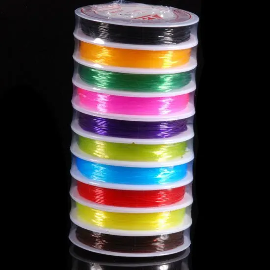 

10RollsX10M Stretch Elastic Beading Cord/String/Thread fashion diy jewelry E0986