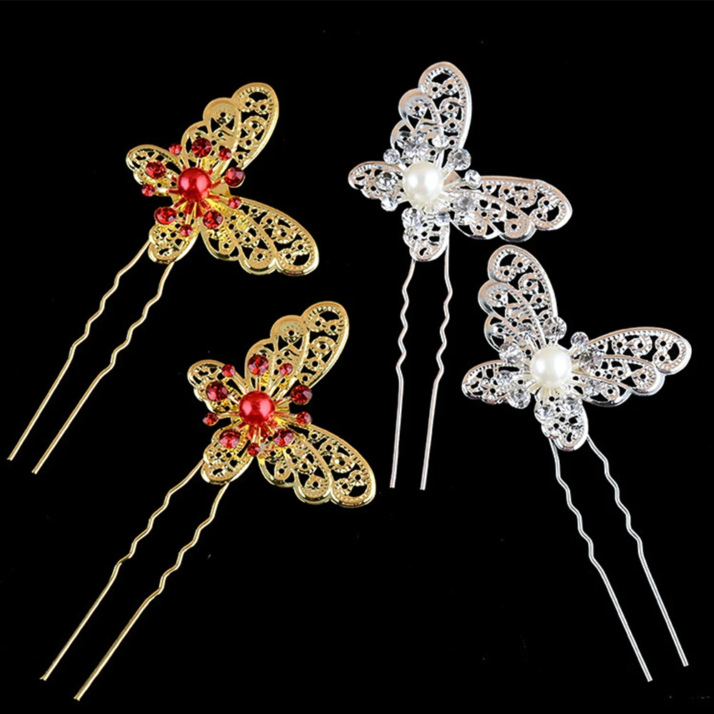 

AMSIC 2PCS Hair Style Tools Women Hair Pin Girls Barrette Hairgrip Bobby Pin Hair Accessories New