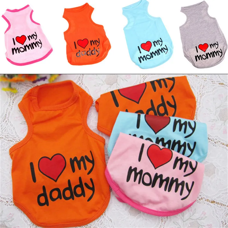 Spring Dog Clothes Summer Puppy t shirt Vest for Small Dogs Coat Spring Chihuahua Clothes for French Bulldogs Jacket