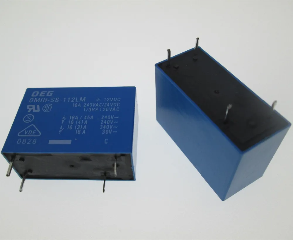 Горячая Распродажа новое реле Φ 12VDC OMIHSS112LM 16A 240VAC 4PIN | Обустройство дома