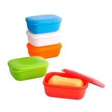 Портативный путешествия герметичный жидкого мыла или ополаскивателя для прочный Водонепроницаемый ручной работы мыльница для Ванная комната душа средство, мыло коробка для хранения