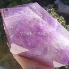 Ddh001054 Природный Аметист Кварцевый Dt Wand Точка Исцеление