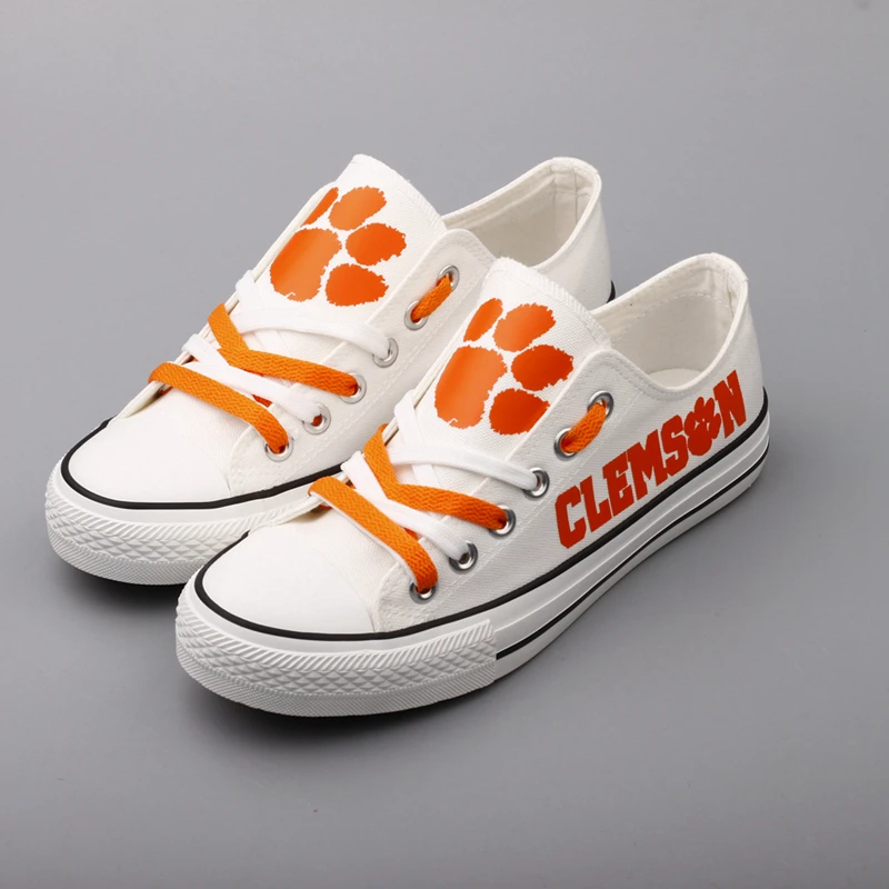 

Hot Design America University Students Team Canvas Shoes Graffiti Animal Print Casual Walking Shoes Outdoor Footwear