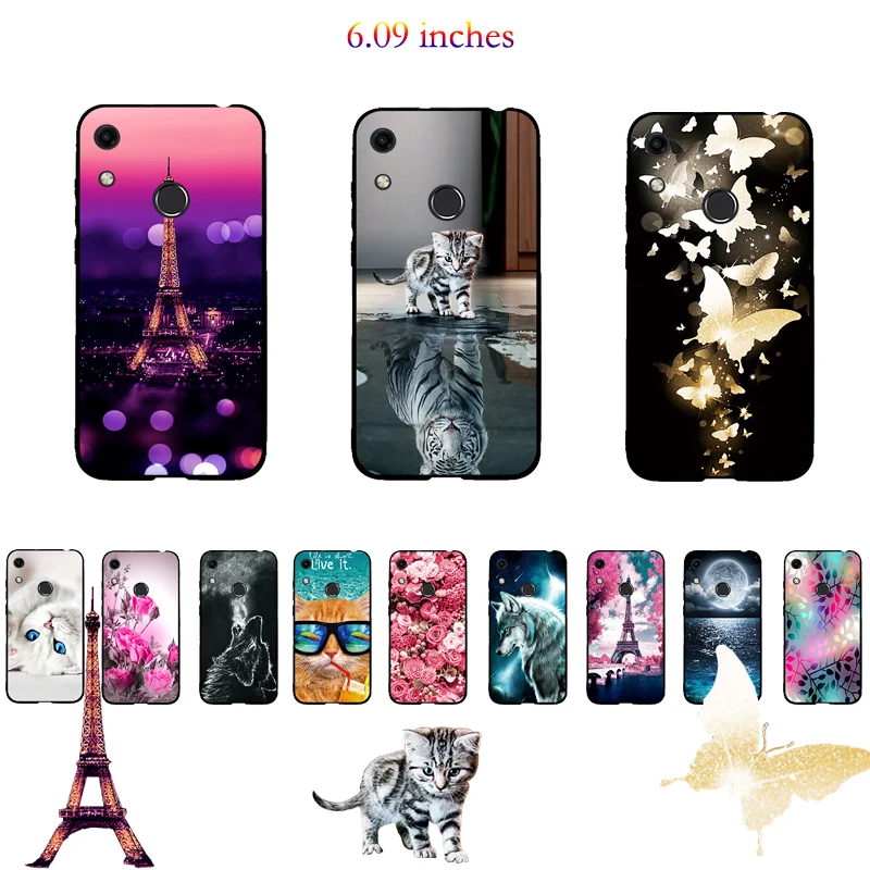 Phone Case For Huawei Honor Play 8A Y6 2019 Prime Cover Soft TPU Silicone Back Fundas | Мобильные телефоны и аксессуары