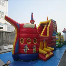 Inflatable trampoline castle Small children’s inflatable bouncer trampoline slide YLW-bouncer 202