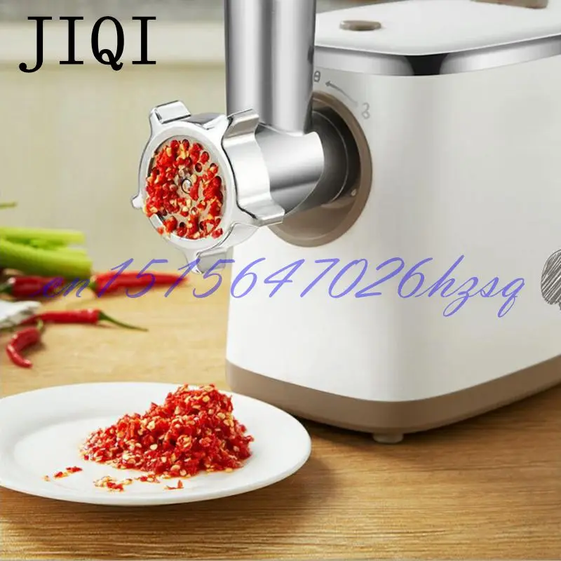 JIQI 400 Вт бытовая электрическая мясорубка многолитейная для колбасы/Овощной