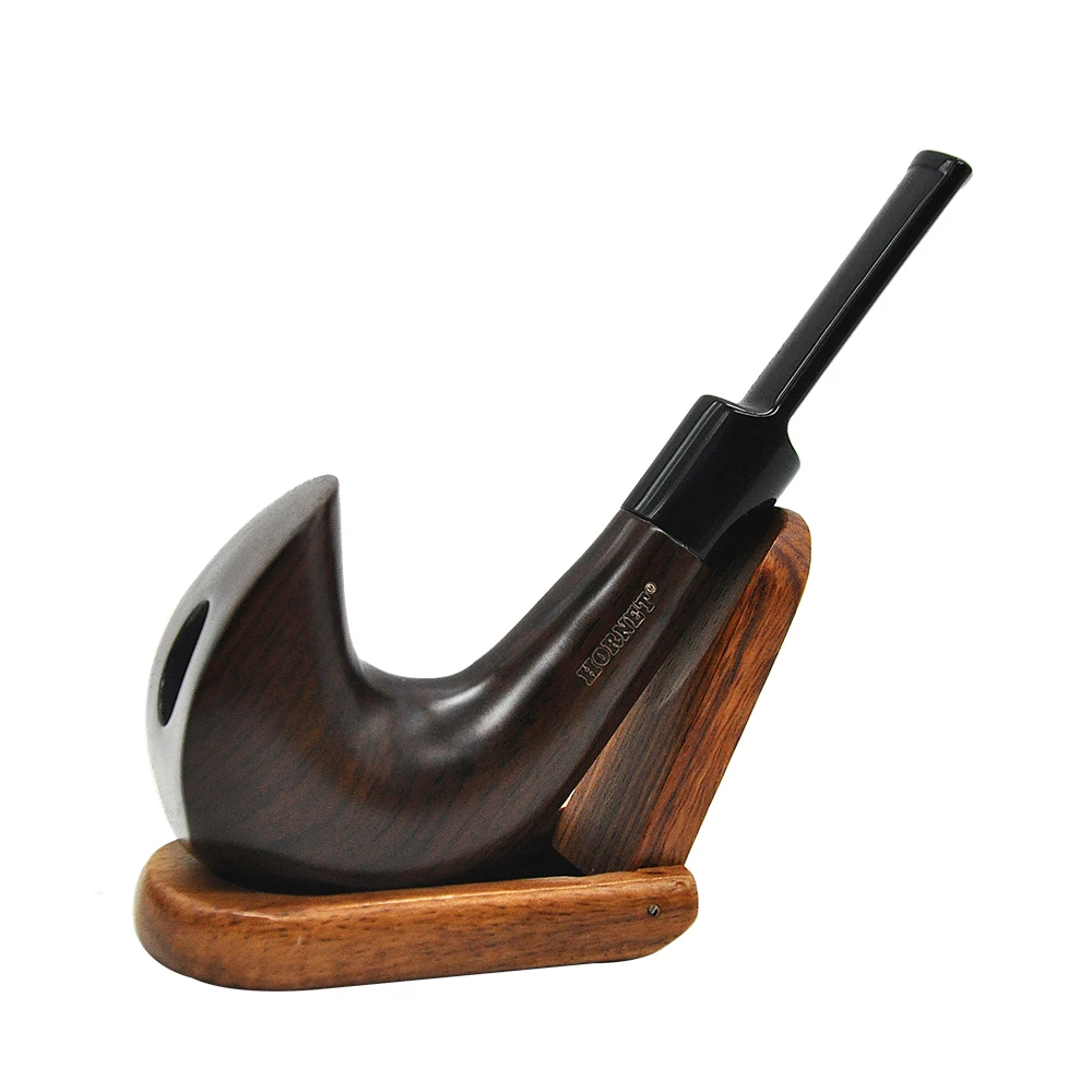 

Hand Made Magic Horn Resin Pipe Tobacco Smoking Pipe + Gift Pouch+Smoking Accessories