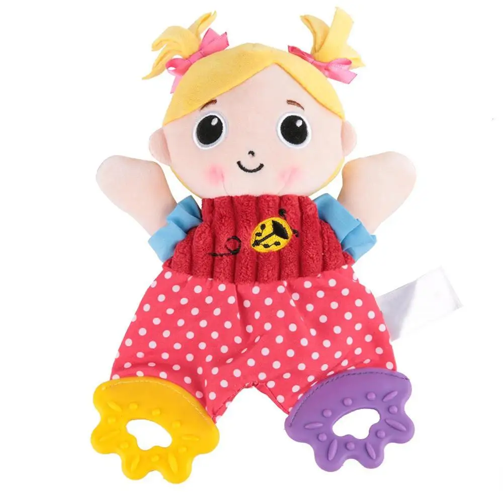 Детское полотенце с животными, мягкое плюшевое комфортное полотенце, мягкое плюшевое полотенце, успокаивающее полотенце, детские плюшевые игрушки - Цвет: Girl2
