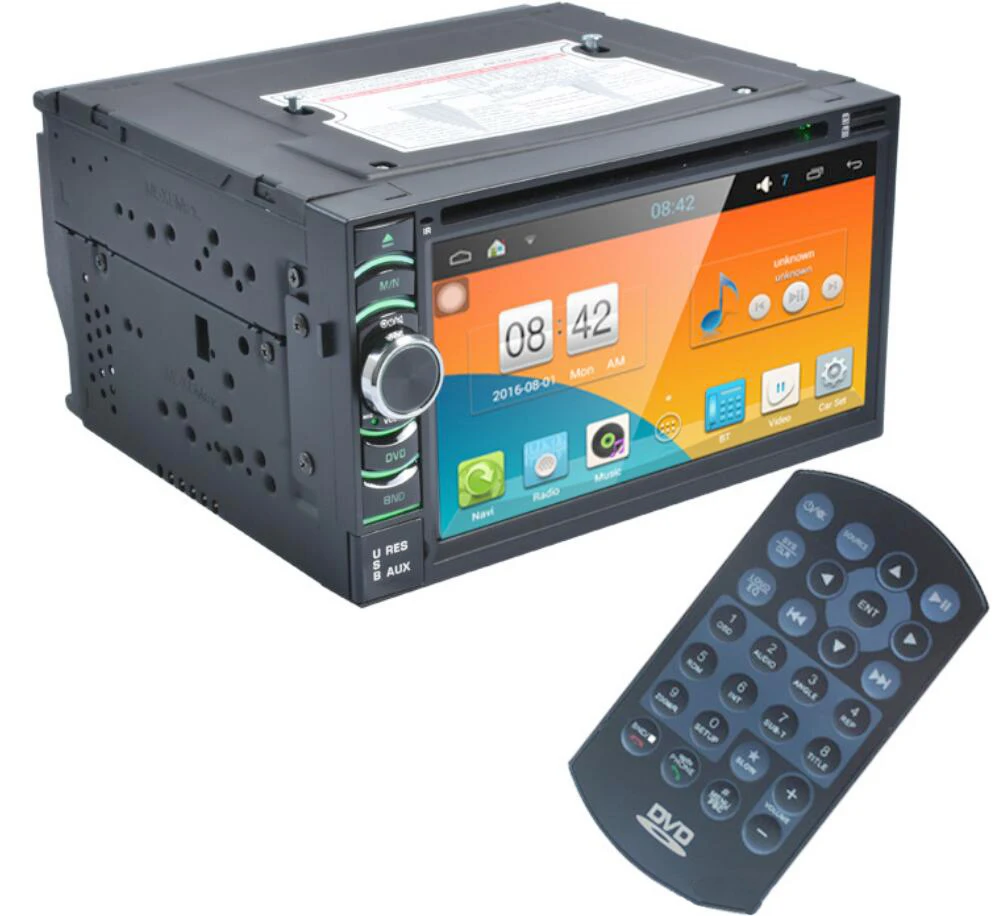 Android 4.4 2din universal Car DVD Player double din Stereo GPS