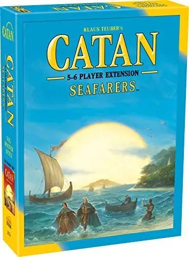 Catan 5th Edition/5-6 плеер расширение/расширение моряков/моряки 5-6 плеер/шахматная доска Игра настольная карточная игра - Цвет: Seafarers 5-6 Player