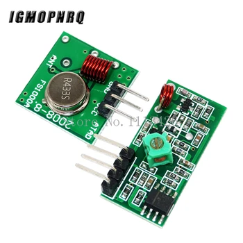 

5pair (10pcs) 433Mhz RF transmitter and receiver Module link kit ARM/MCU WL diy 433mhz wireless