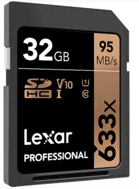 Lexar 633x SD карты памяти SDXC UHS-I V30 U3 класс 10 карта 512 ГБ 256 ГБ 128 Гб 64 Гб высокоскоростная память SD карты для камеры