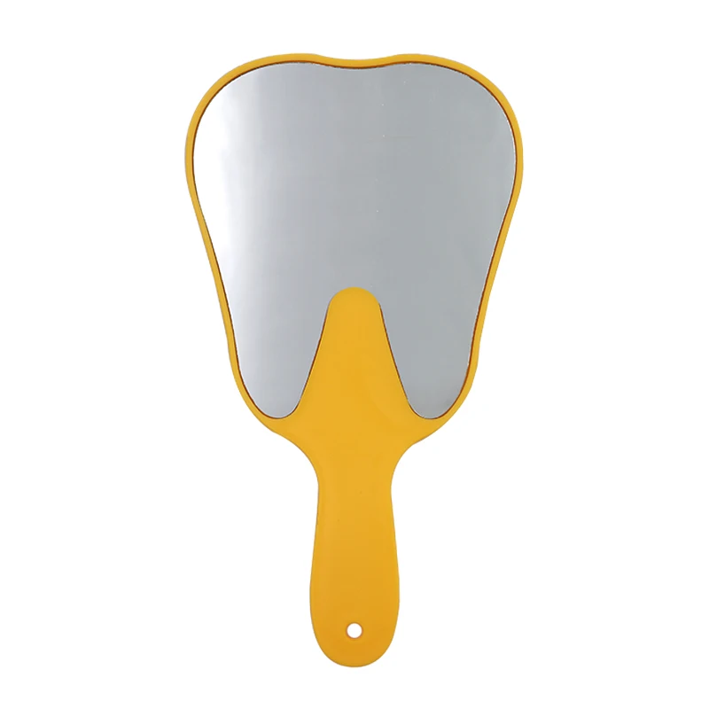 1 шт. зубные Зубы Форма модель зеркало форма зуба стекло зеркало высокое качество стоматологический подарок уход за полостью рта инструменты для ручного использования