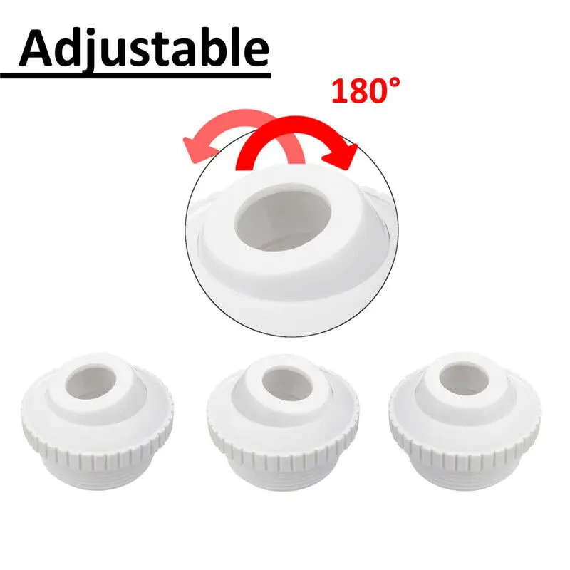 

1.5 Inch Swimming Pool Nozzle Head Spa Bathtub Pool Return Nozzle MDJ998