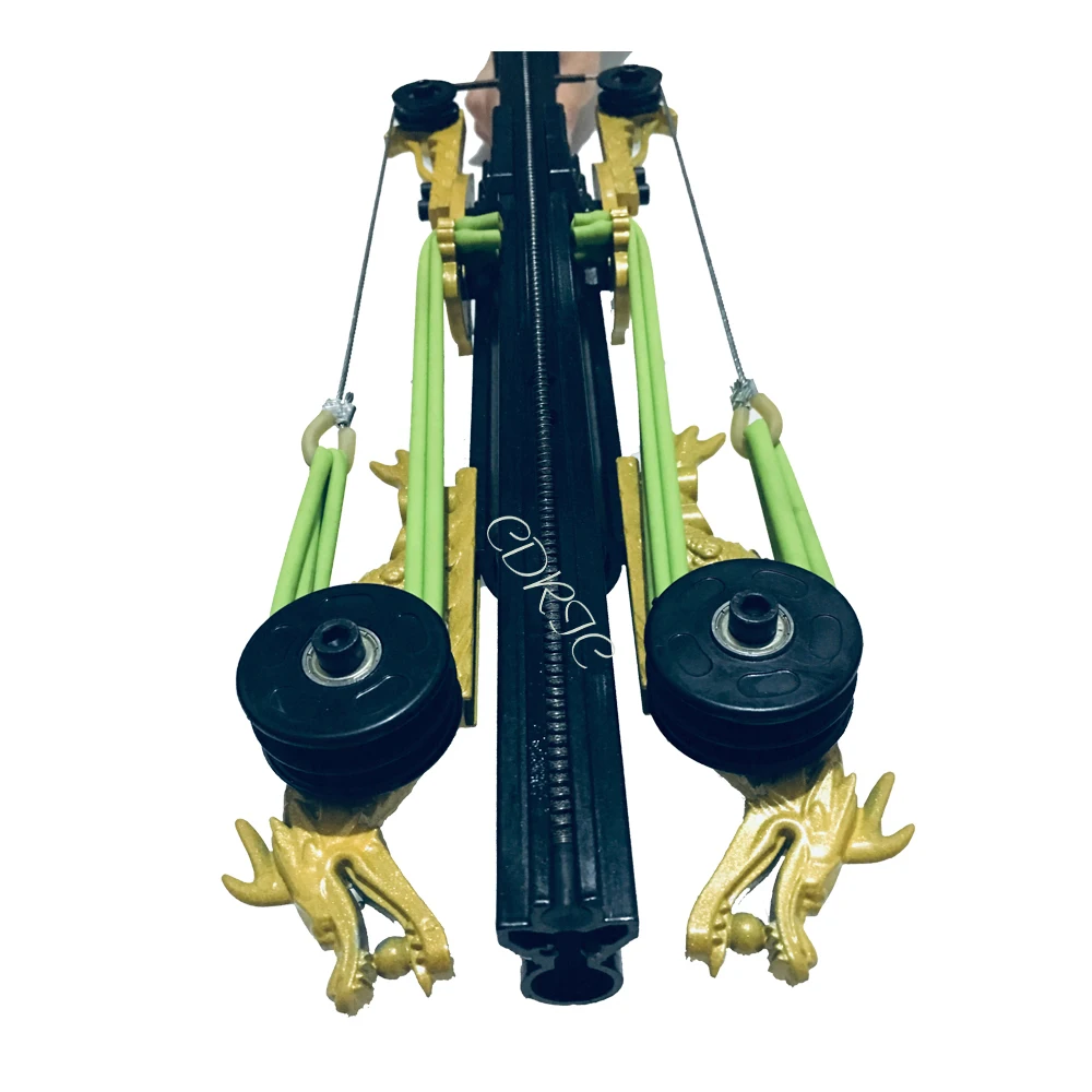 

Neptune 16 Rifle Slingshot Hunting Catapult Powerful Stainless Slingshot For Hunting and Shooting Semi-automatic use Arrows&40BB