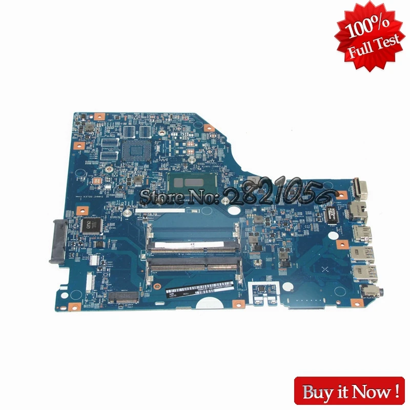 

NOKOTION Mainboard For acer aspire E5-772 E5-772G Laptop motherboard 448.04X10.001M NBMVB11001 NB.MVB11.001 SR23W I7-5500U