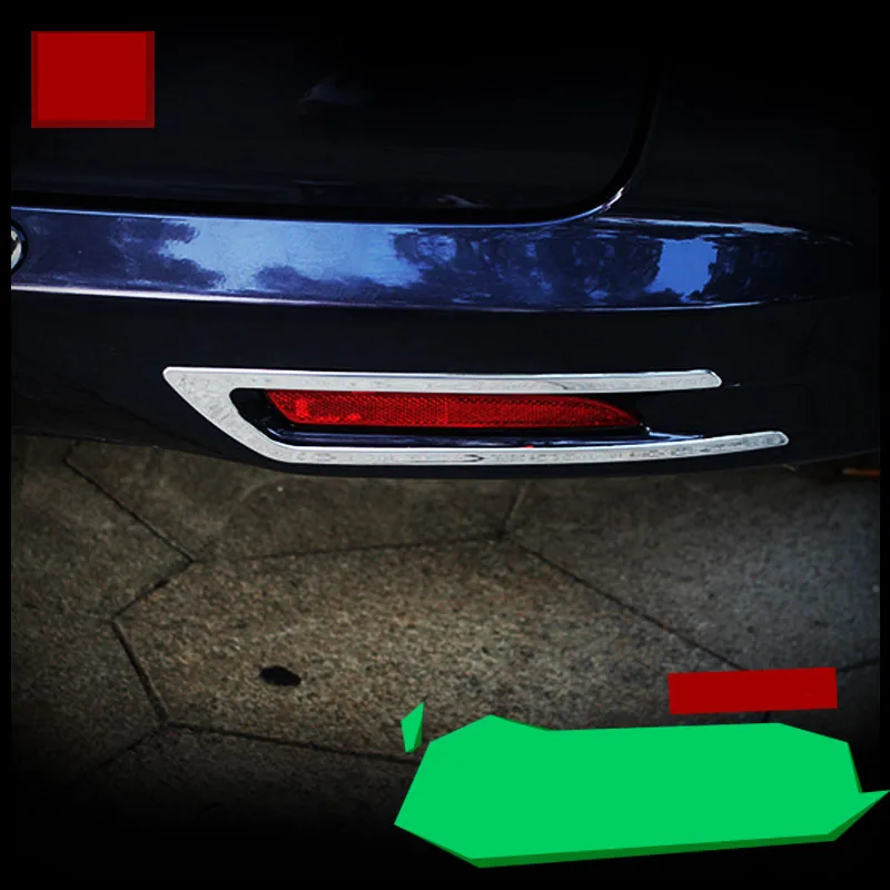 

lsrtw2017 car styling car rear foglight trims for honda odyssey 2015 2016 2017 2018