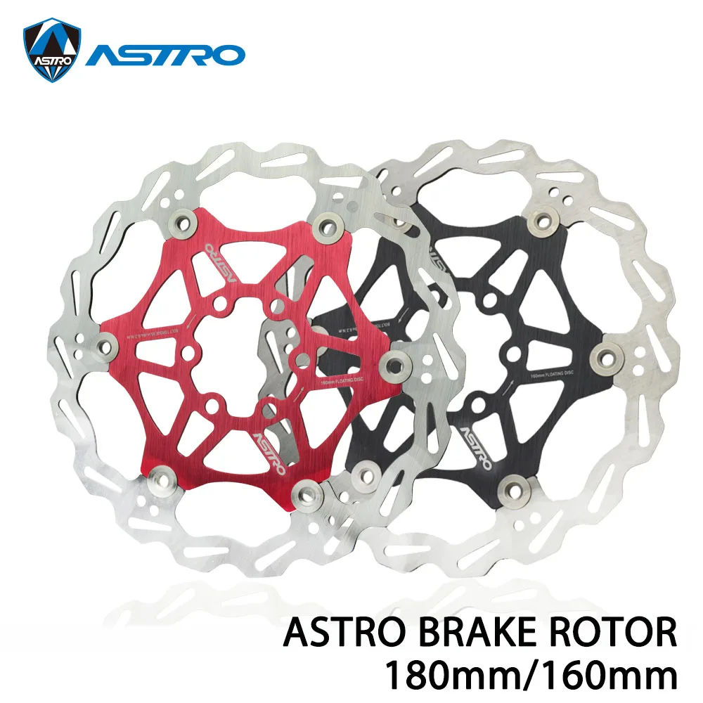 

ASTRO MTB Bike Floating Disc Brake AL7075 CNC Mountain Bike Brake Rotors 160mm/180mm Hydraulic Disc Brake Bicycle Parts