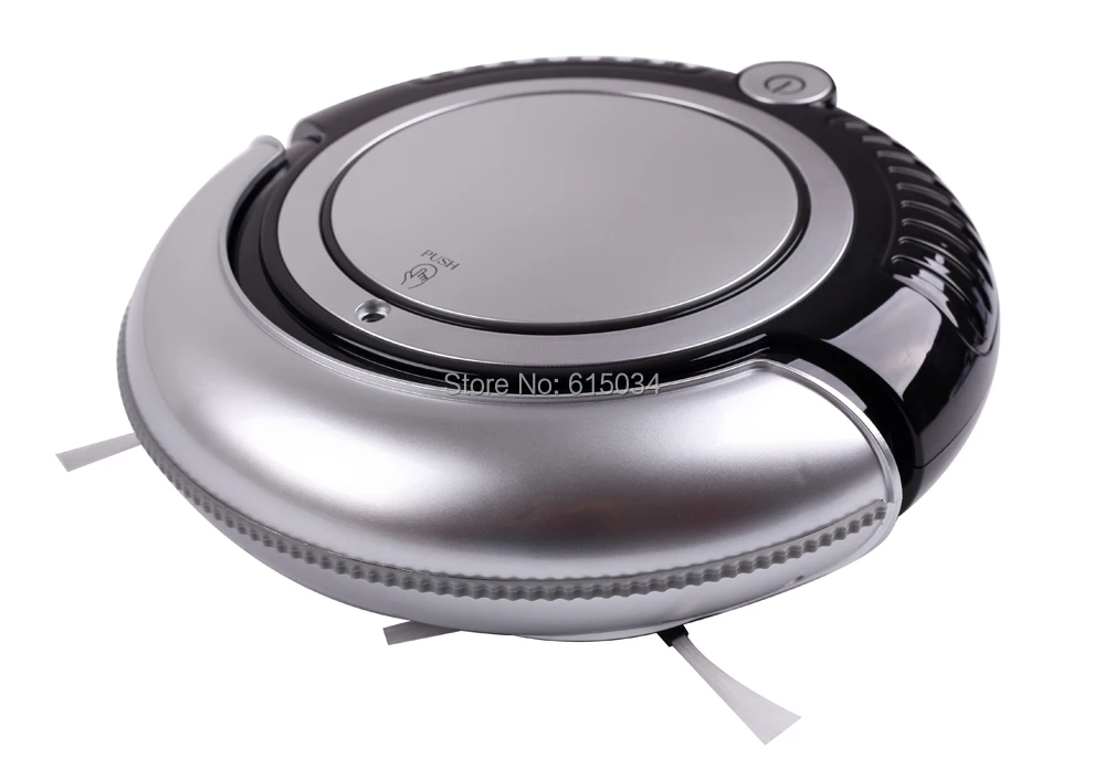 (Free to Russian)Mini Robot Vacuum Cleaner , Removable 2 Side brushes