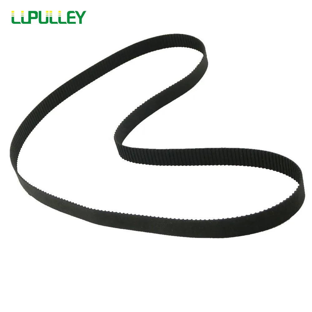 

LUPULLEY MXL Timing Belt Black Rubber Synchronous Belt 317/320/326/328/329/330/MXL 6mm/10mm Width 2.032mm Teeth Pitch