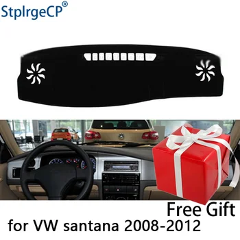 

for Volkswagen santana 2008-2012 dashboard mat Protective pad Shade Cushion Pad interior sticker car styling accessories