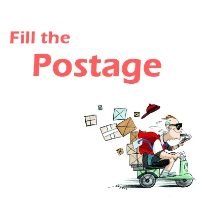

Fill the postage Post special need how much to buy-After sales link