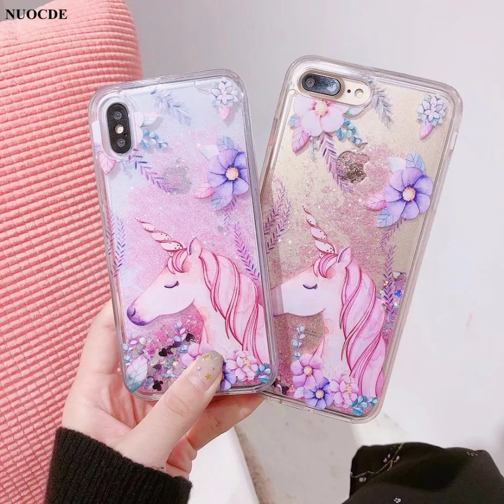 Aliexpress Buy NUOCDE Cute Cartoon Unicorn Phone Case For IPhone 