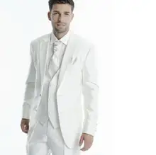 Custom Tuxedo Men’s Wedding Dress Suits Prom Suits Formal Business Suits (Jacket+Pants+Vest+Tie)three-piece