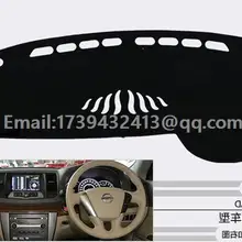Для nissan teana j32 2008 2003 2010 2011 2012 2013 dashmats автомобиль-Средства для укладки волос приборной панели крышки тире коврик RHD